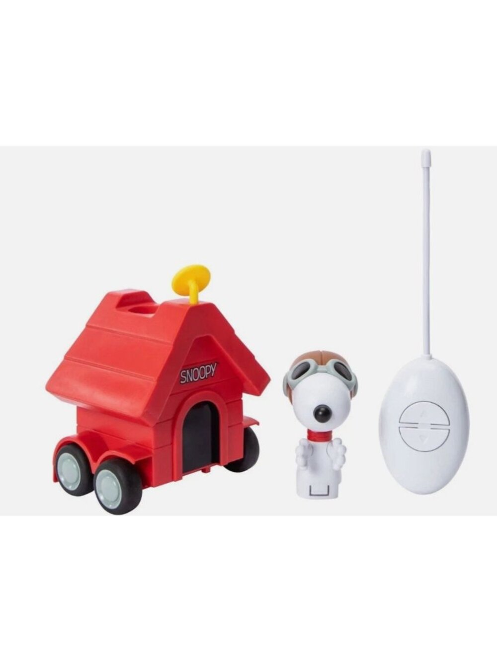 Peanuts Remote Control Snoopy With Doghouse Toy - Ages 8+ 27 MHz Moves Forward &